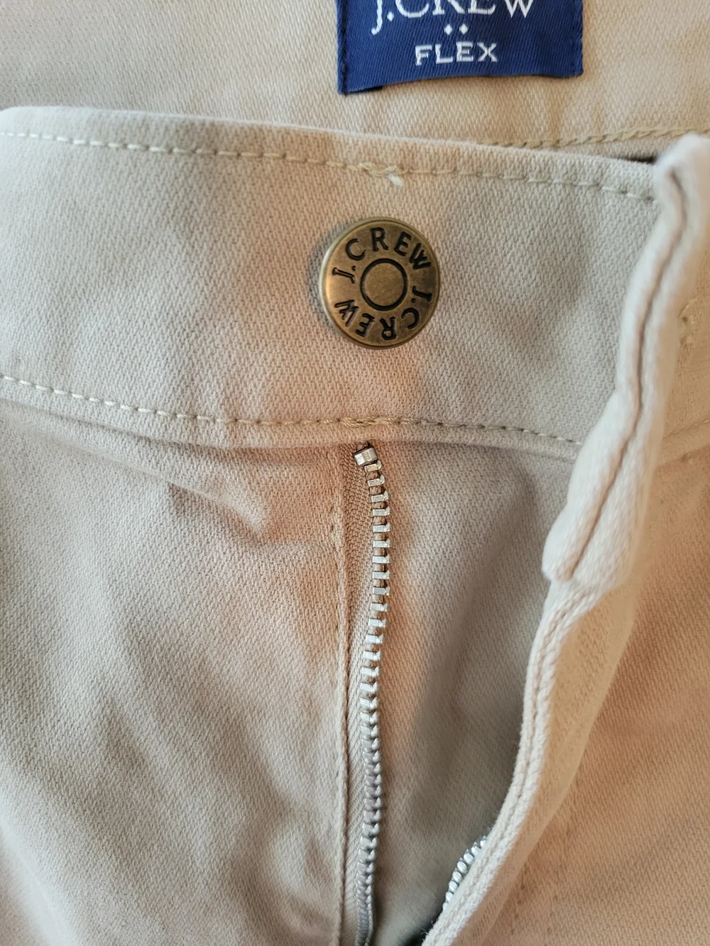 J.Crew Men's Straight Fit Khaki Pants - 34Wx30L